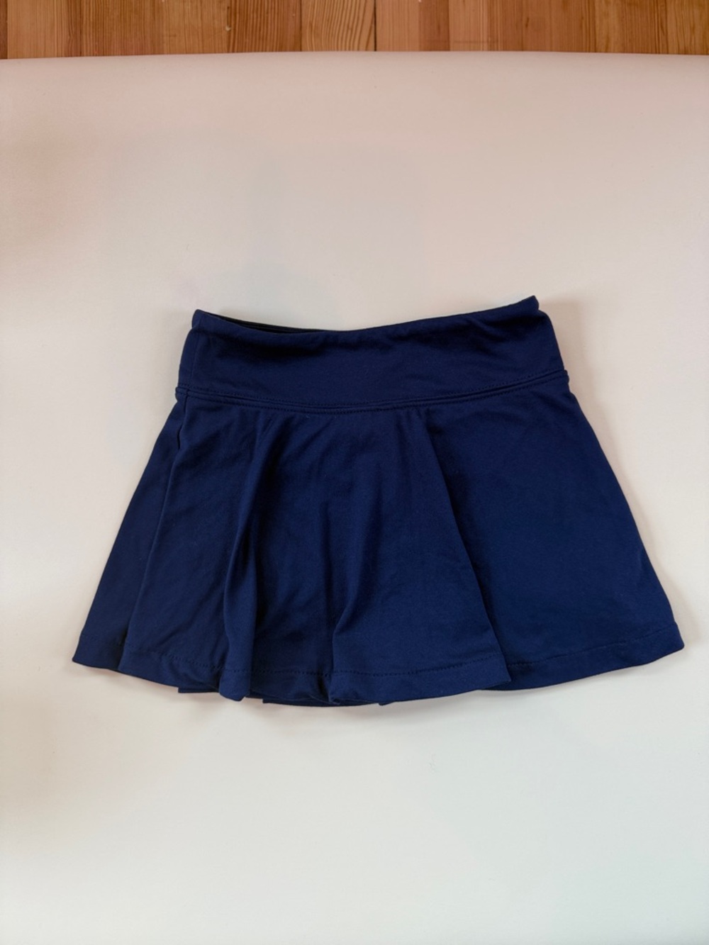 Girls Navy Athletic Skort Tennis Skater Skirt